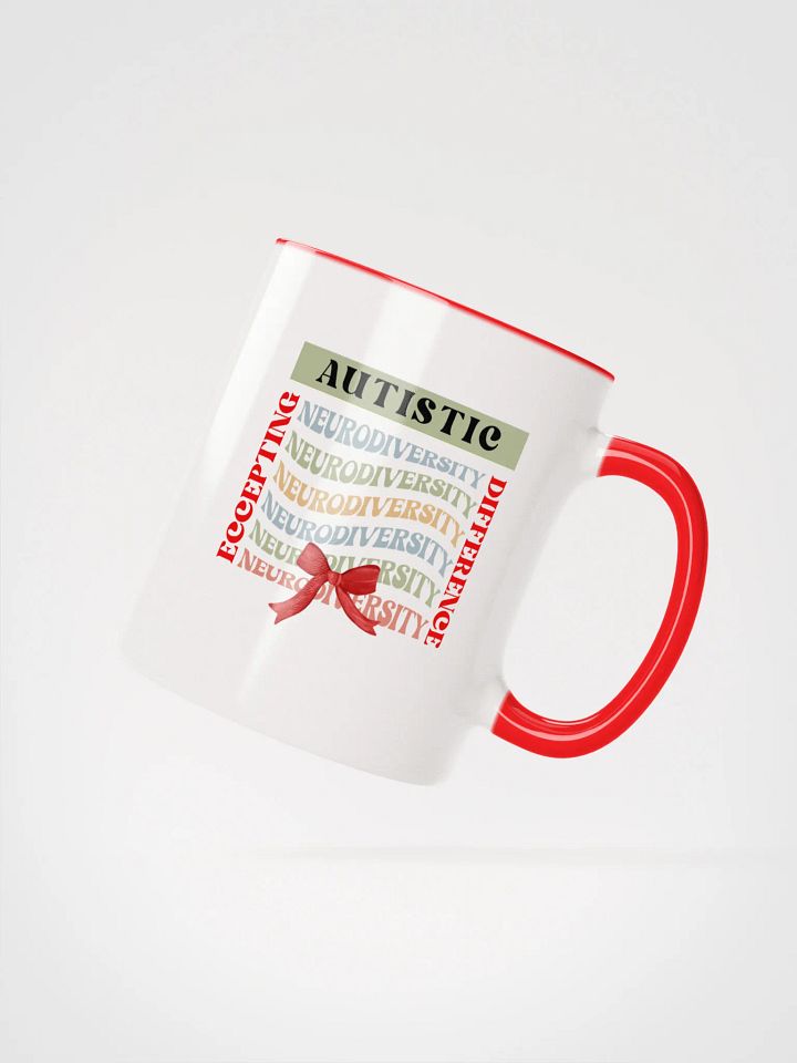 Neurodiversity, Accepting Autistic Difference Ceramic Mug product image (2)