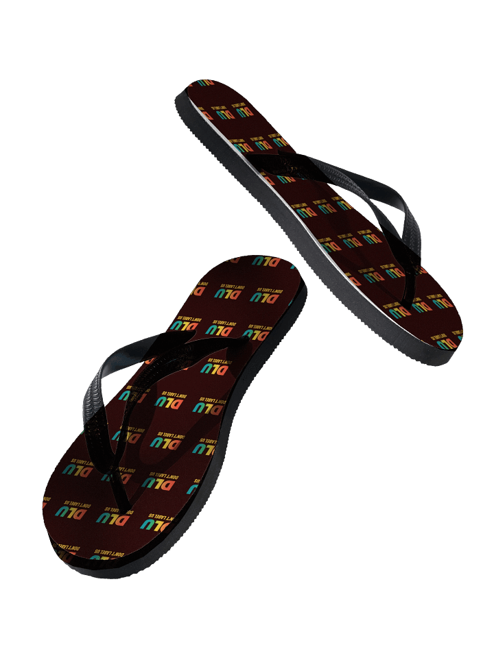DLU DON'T LABEL US Reflection Flip-Flops product image (2)