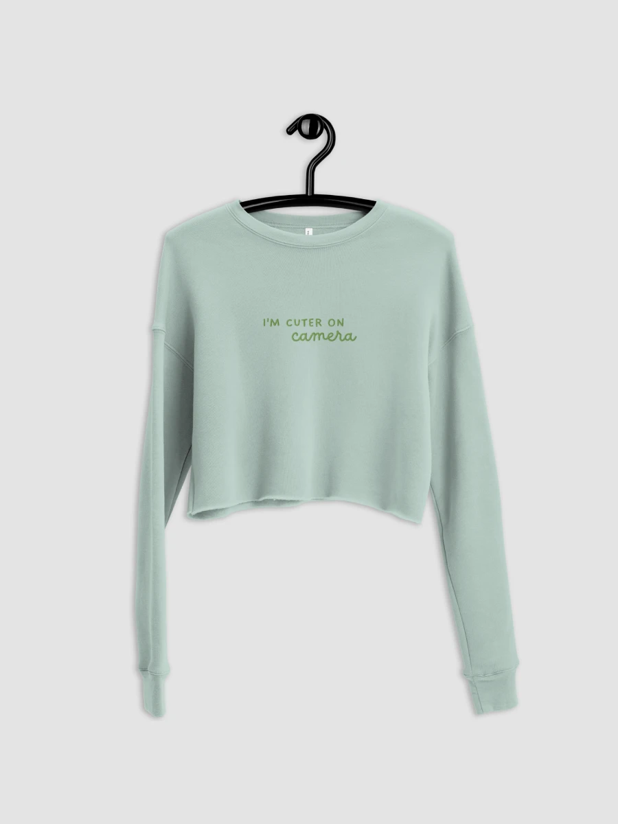 Cuter on Camera Crop Sweater - Mint product image (3)