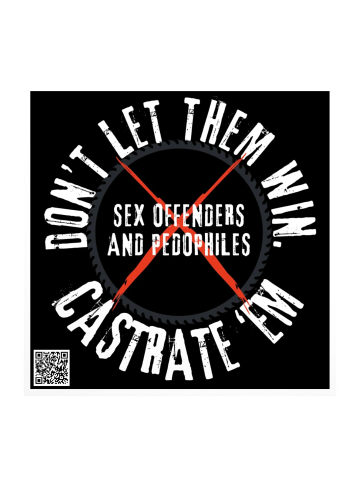 Don't Let Them Win Sticker product image (1)