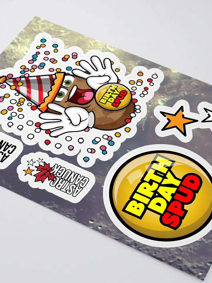 Birthday Tater Sticker Pack - 44th Edition product image (2)