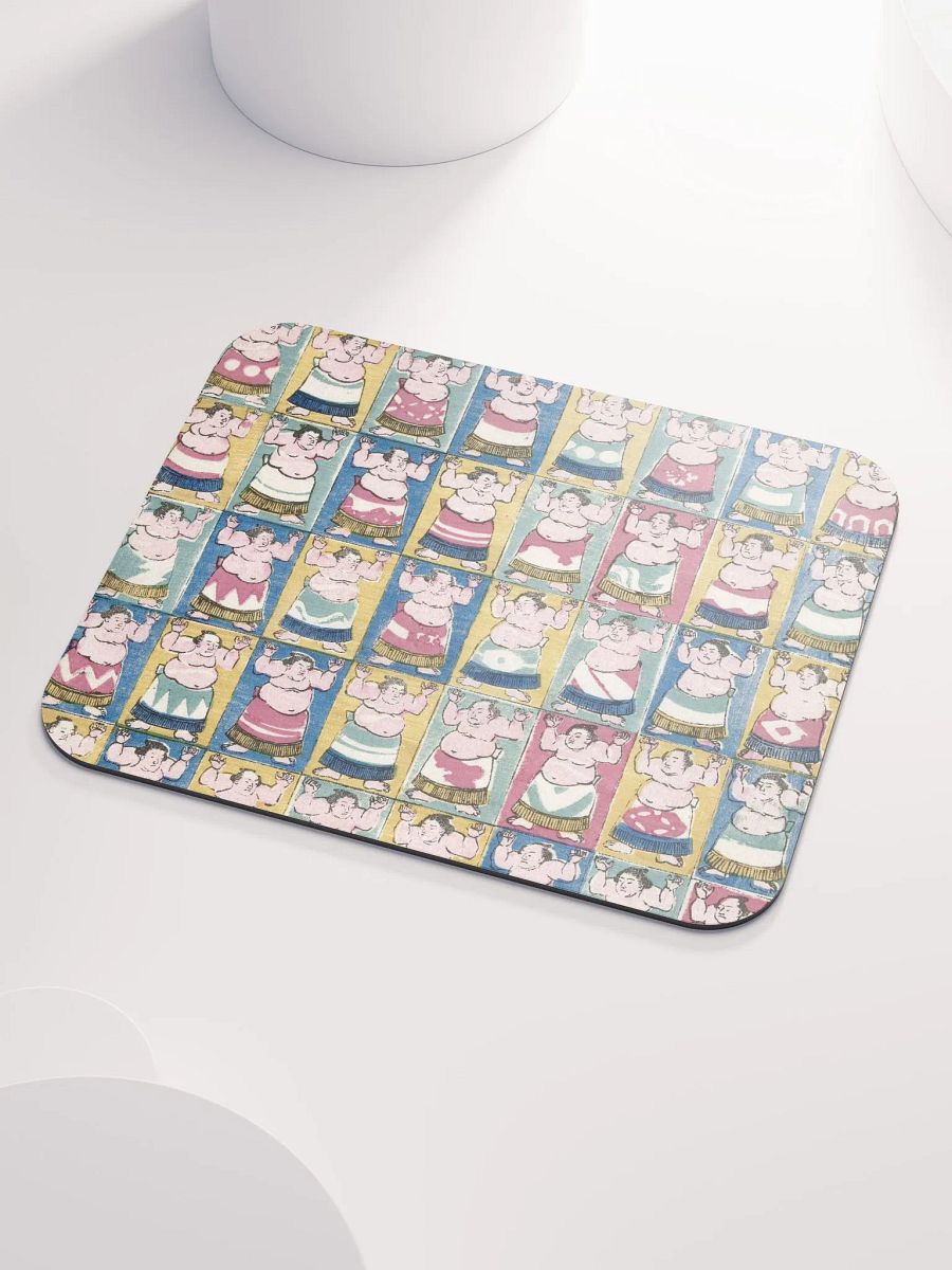 Sumo Wrestlers Mouse Pad product image (3)