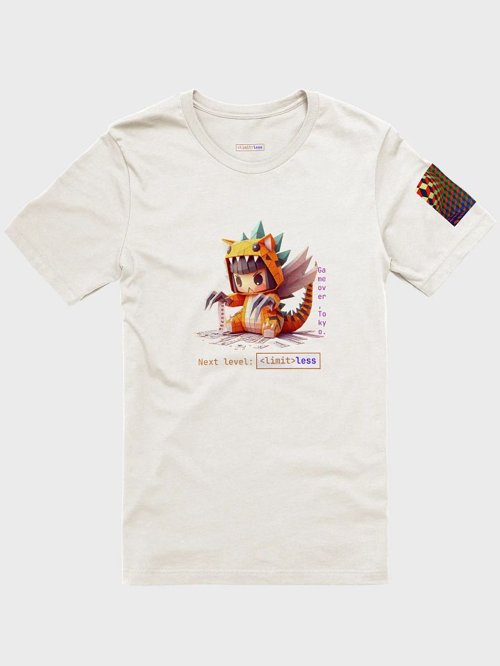 Limitless Gamer Girl T-Shirt - Retro Tech Streetwear for Geek Queens product image (2)