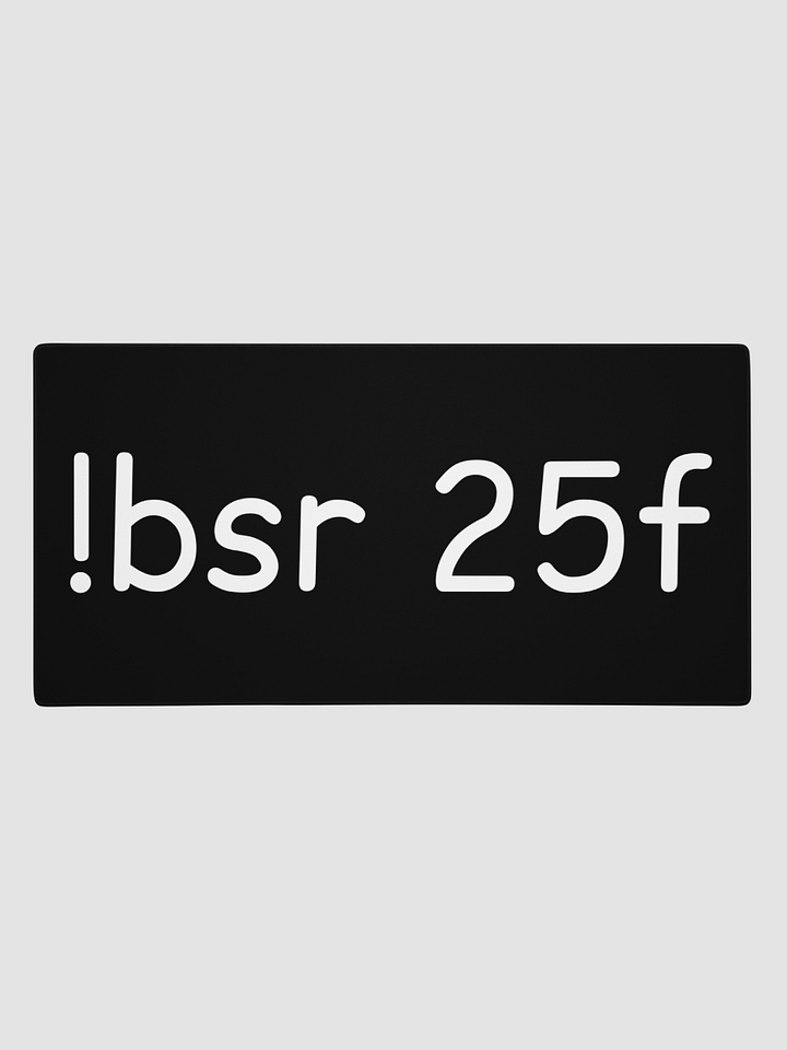 !bsr 25f Gaming Mouse Pad product image (1)