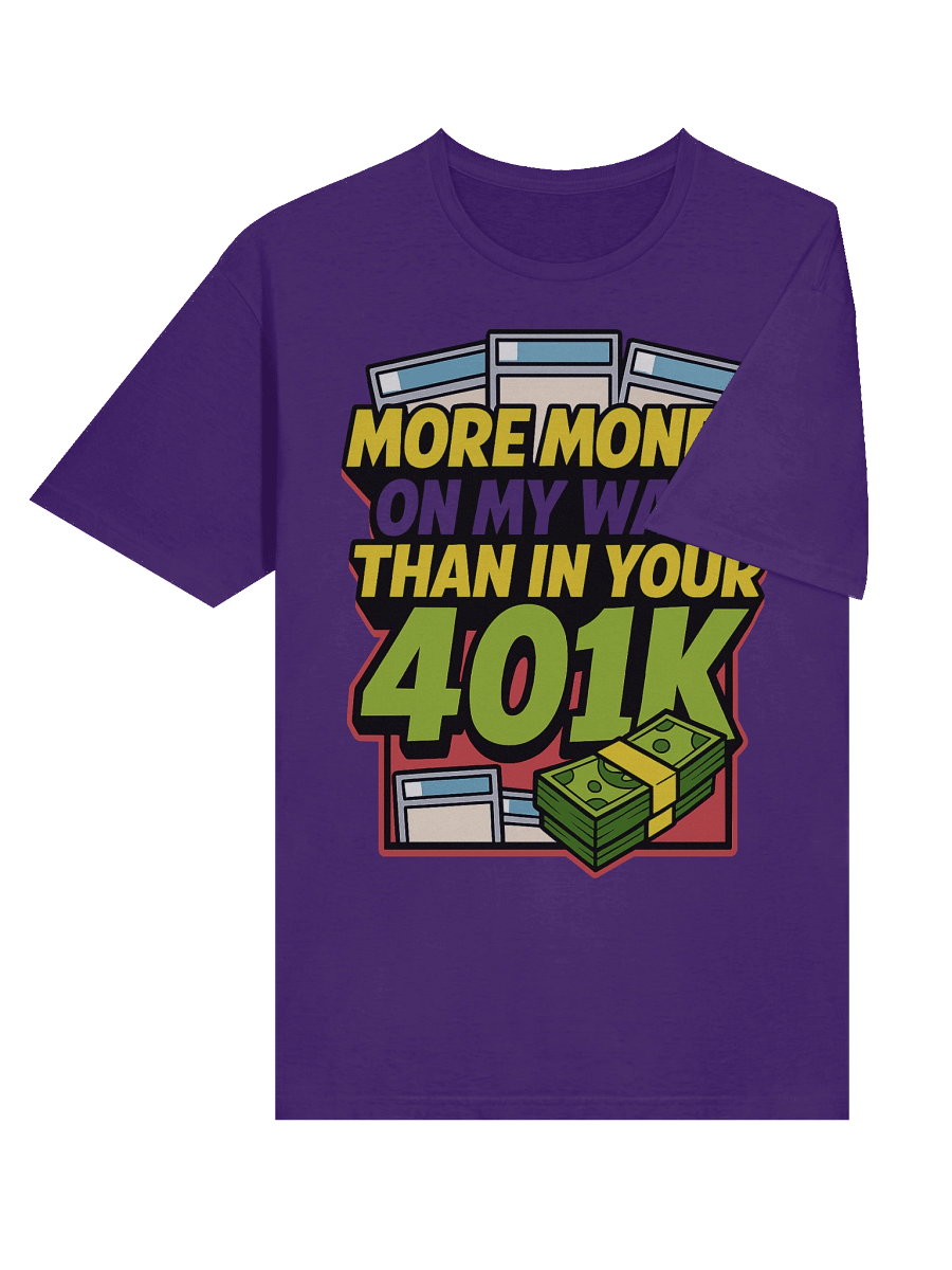 More Money on My Wall Than in Your 401k – Comic Collector Slab Wall Flex Tee product image (64)