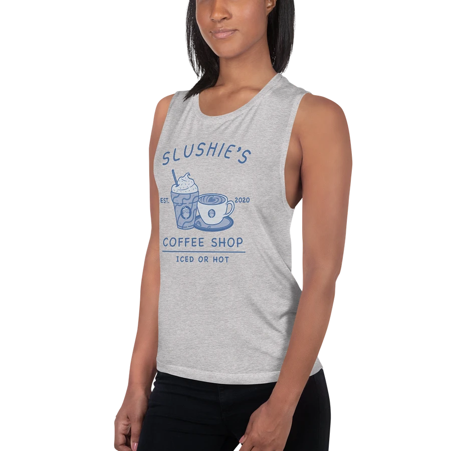 Slushie's Coffee Shop (Blue) | Women's Muscle Tank product image (3)