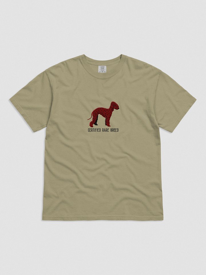 Certified Rare Breed T-Shirt(Embroidered) of a Bedlington Terrier(Chocolate) product image (11)