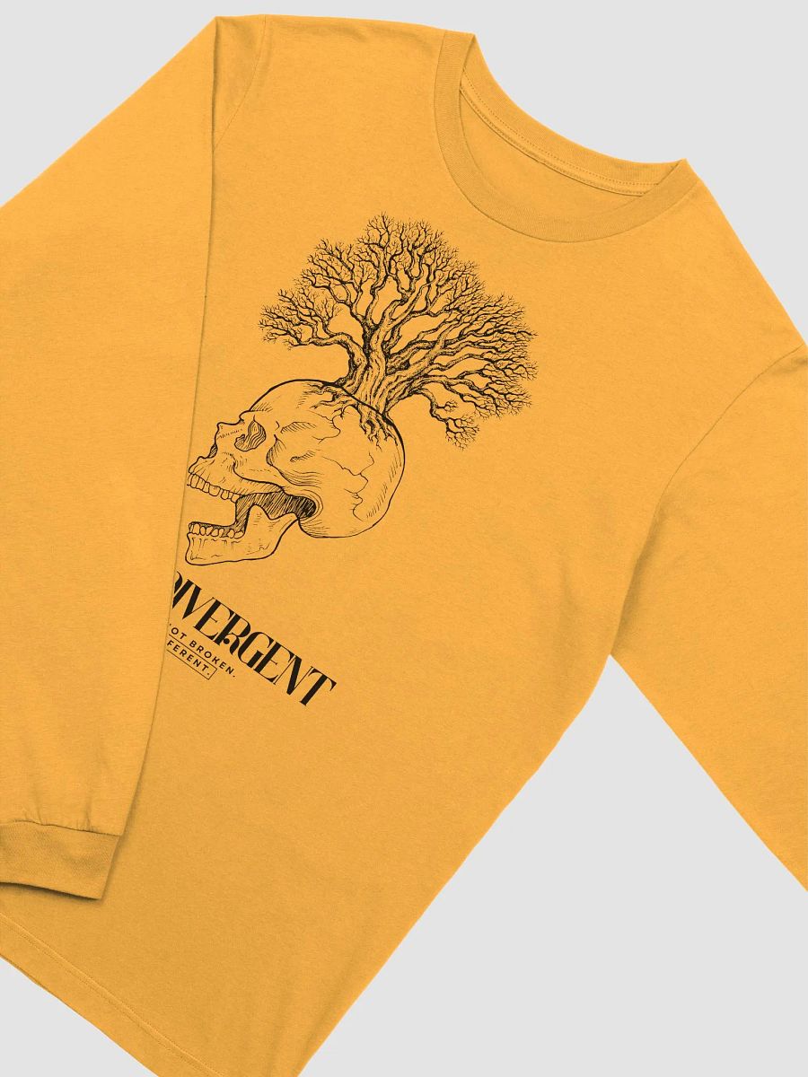 NEURODIVERGENT SKULL supersoft long sleeve tee product image (11)