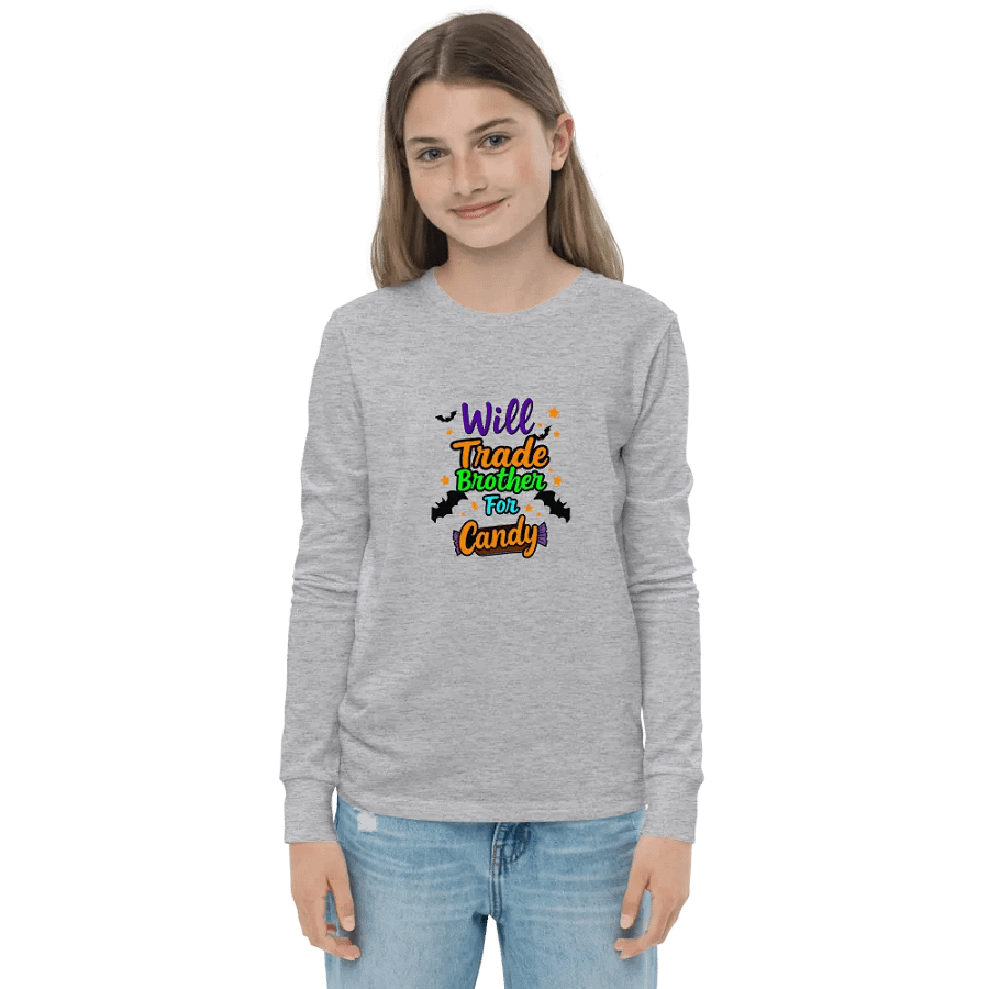 Will Trade Brother For Candy Youth L/S Tee product image (1)