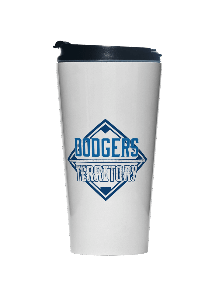 White Stainless Steel Travel Mug product image (1)