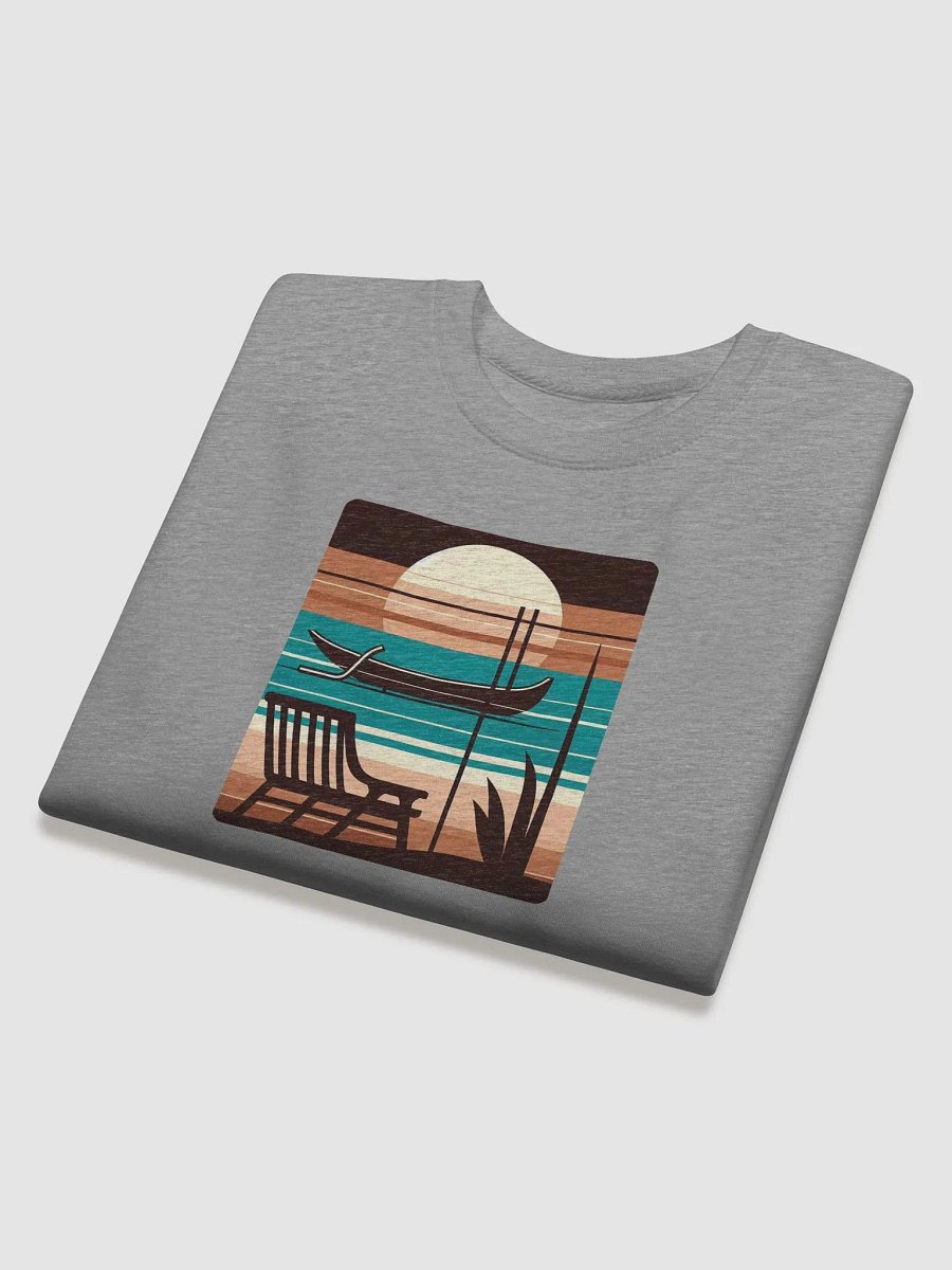 Sunset Serenity Cotton Sweatshirt | AI Design product image (34)