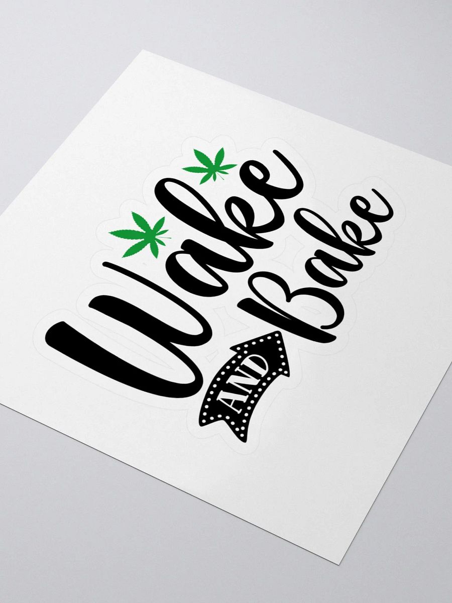 'Wake & Bake' Stickers product image (4)