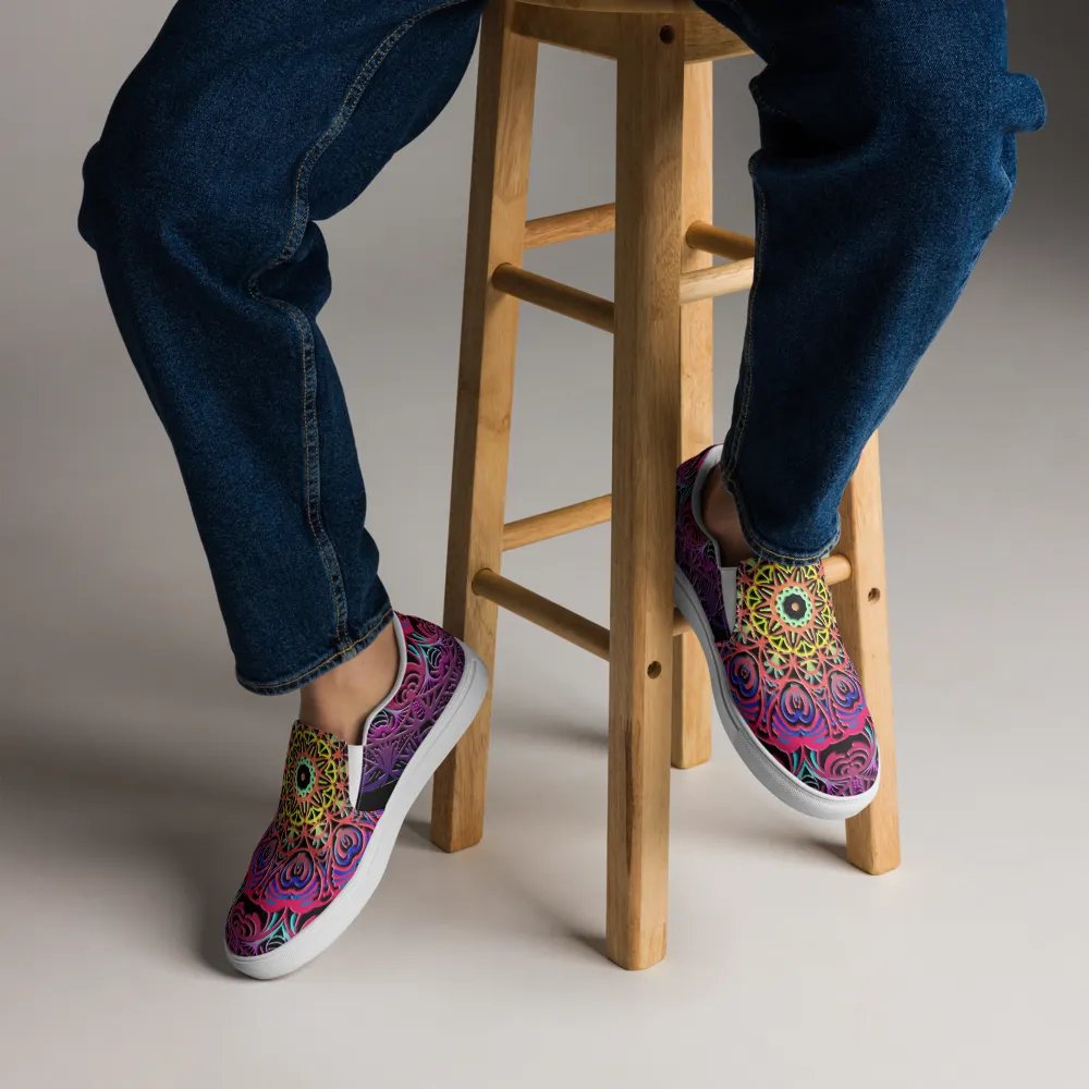 Mandala Harmony Slip-On Canvas Shoes product image (4)