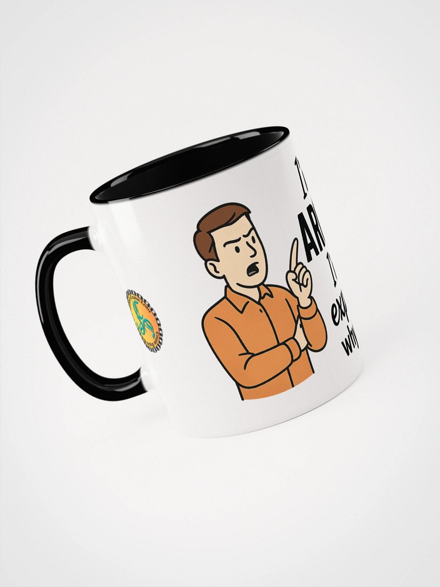 I'm Not Arguing (Male) 2-Tone Ceramic Mug product image (3)