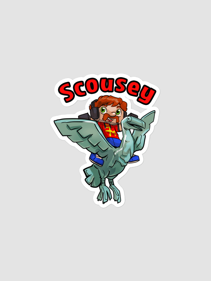 Scousey Liverbird Sticker product image (1)