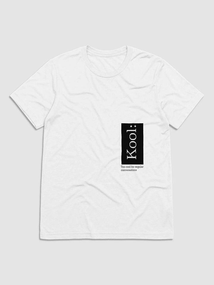 Bella canvaS KOOL Short Sleeve Tee product image (1)