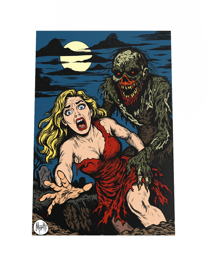 SCREAMING to Escape Art Print product image (1)