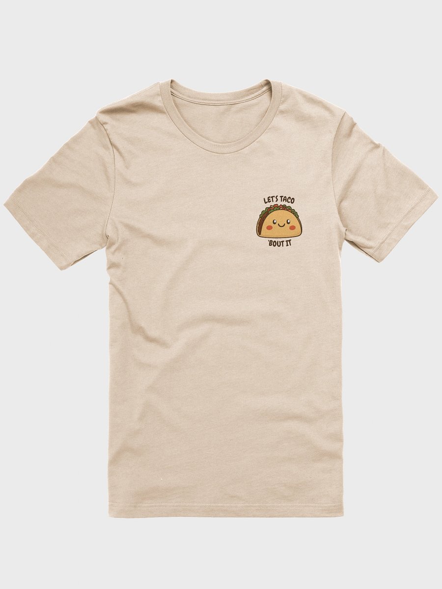 Cute Taco Pun T-Shirt – Kawaii Let’s Taco ‘Bout It Funny Food Tee product image (97)