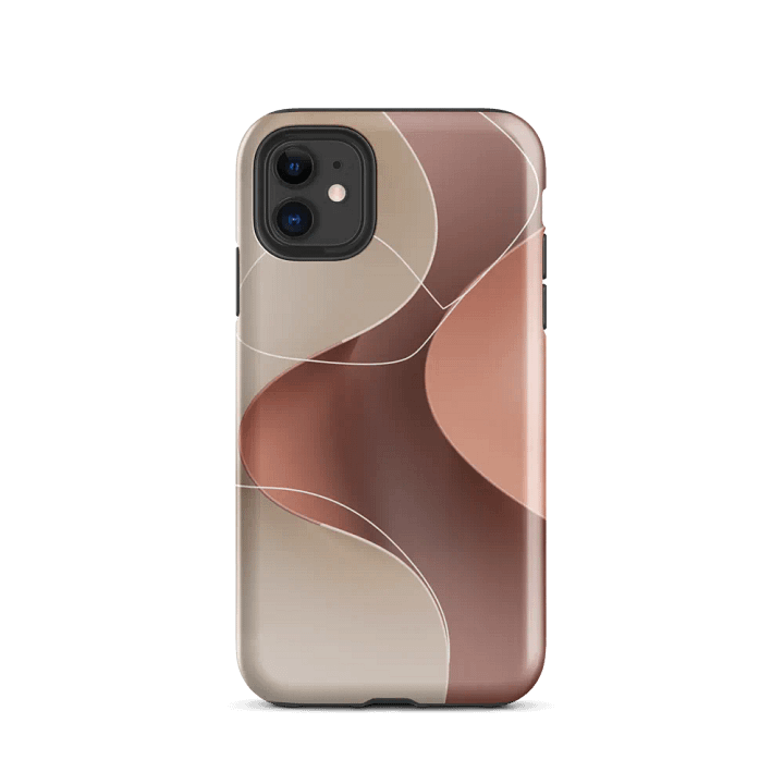 Abstract Folded Layers iPhone® Tough Case product image (24)