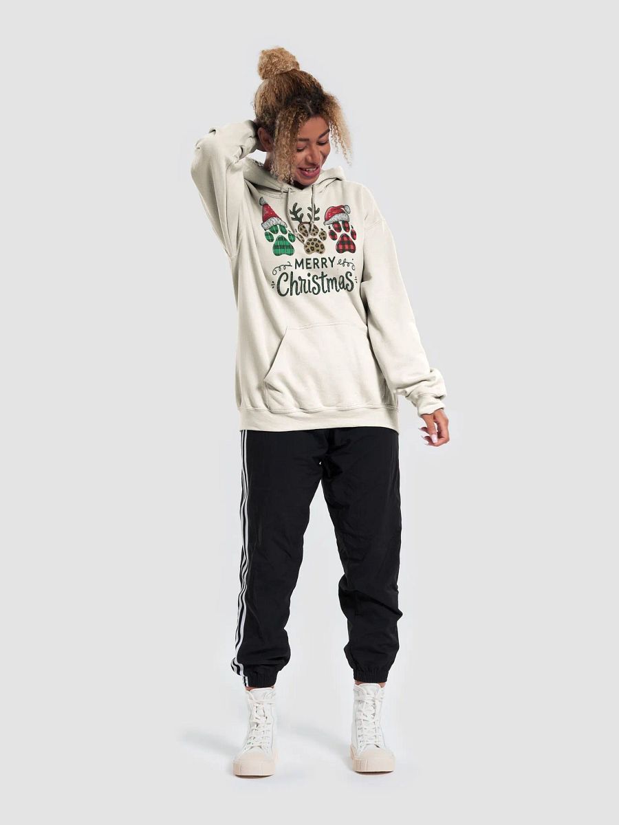 Festive Paw Prints Classic Hoodie product image (6)