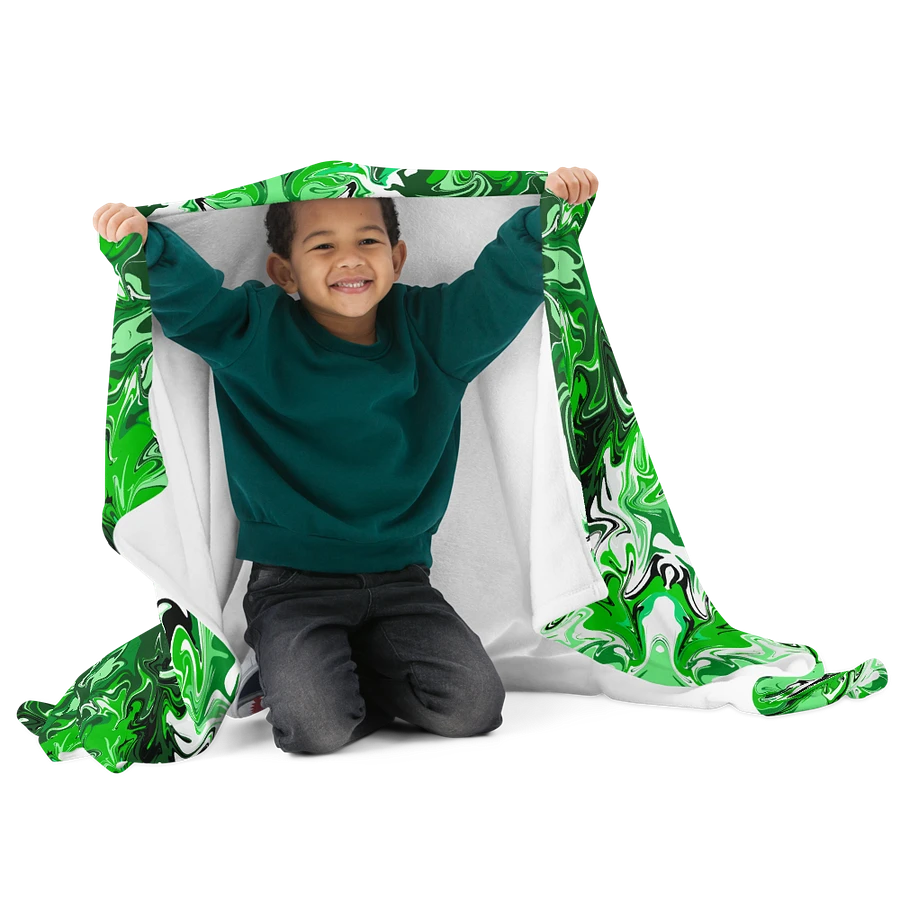 Green Swirl Blanket product image (14)