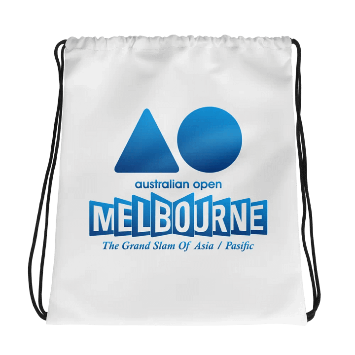 Melbourne Tennis All-Over Drawstring Bag product image (1)