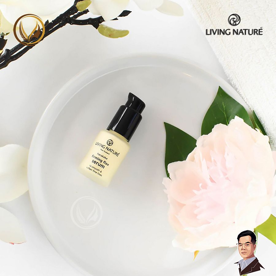 Serum chống lão hóa, mờ nếp nhăn Living Nature Firming Flax Serum 13ml product image (6)