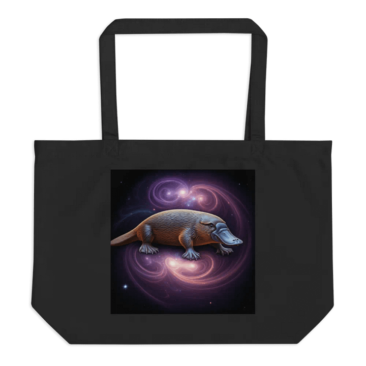 Galactic Platypus Eco Tote product image (1)