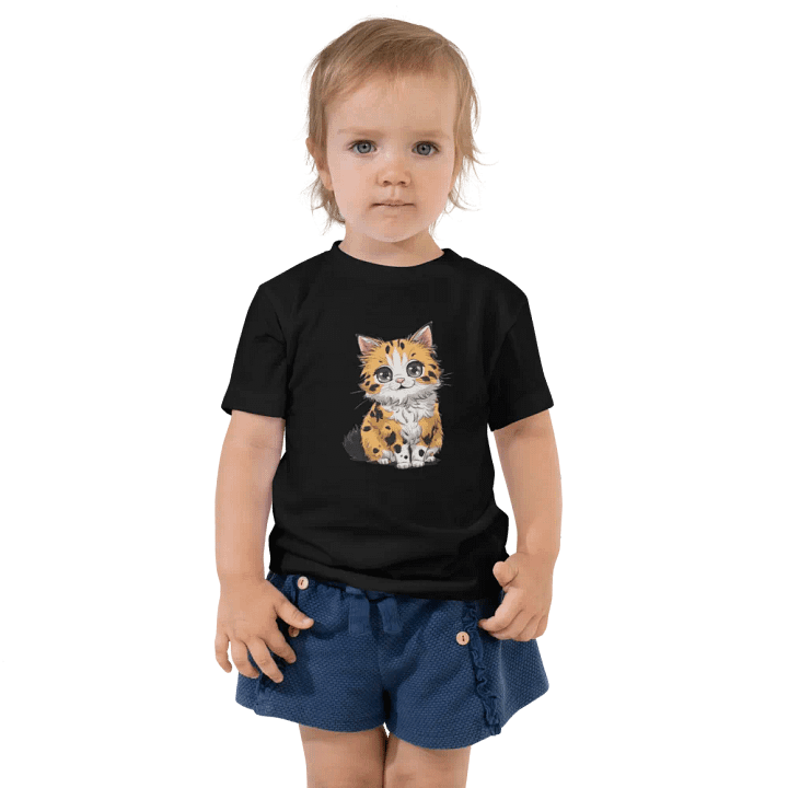 Curious Kitten Toddler T-Shirt product image (1)