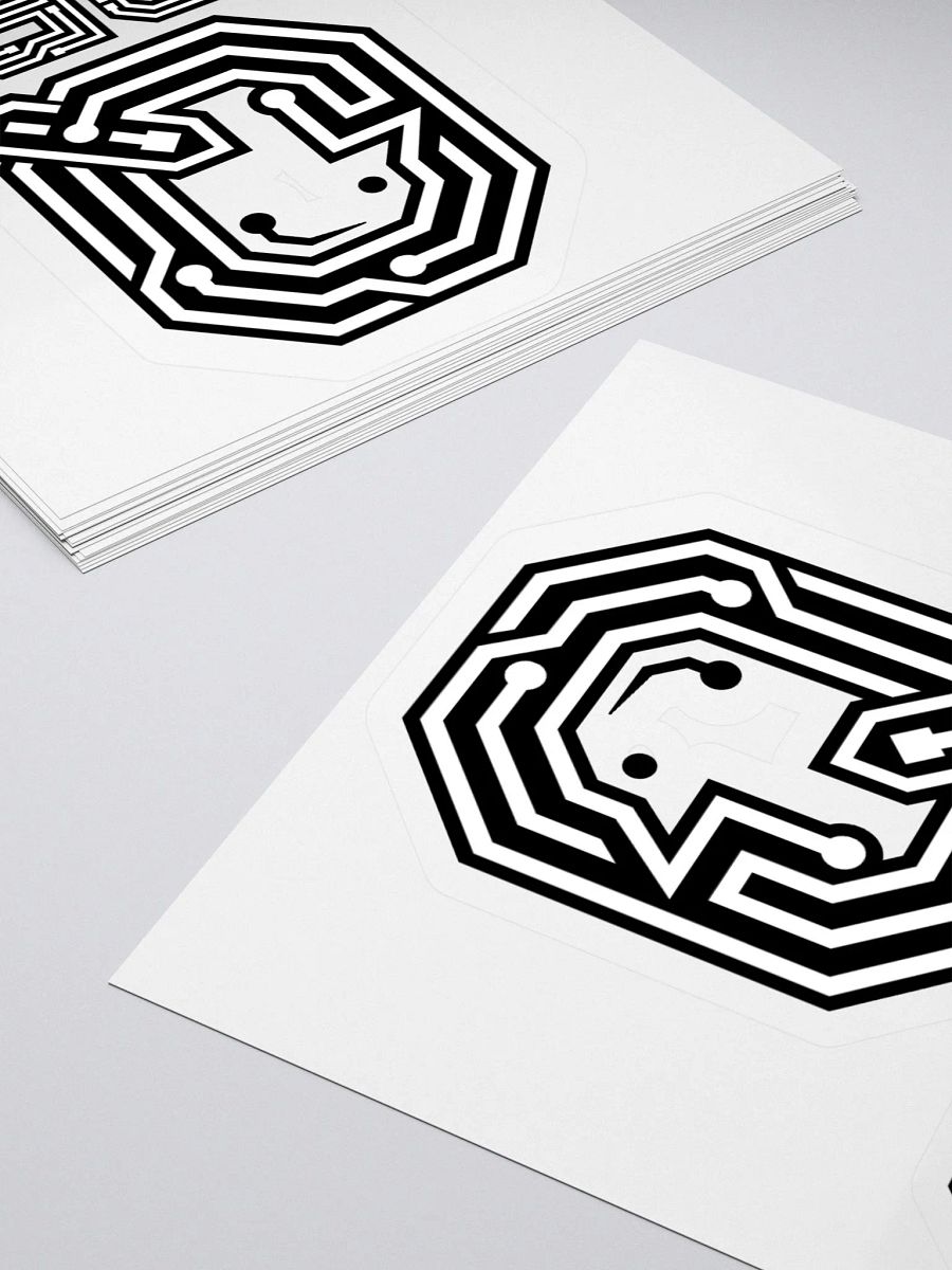 QBRD B/W Logo Sticker product image (12)
