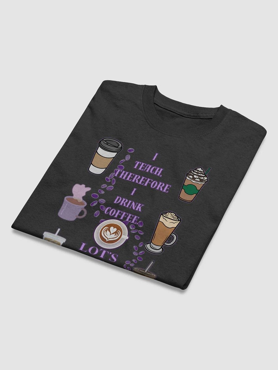 Teachers Coffee break heavyweight tee product image (3)