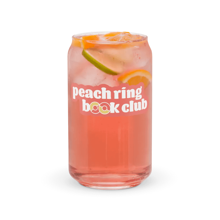 Peach Ring Book Club Glass product image (7)