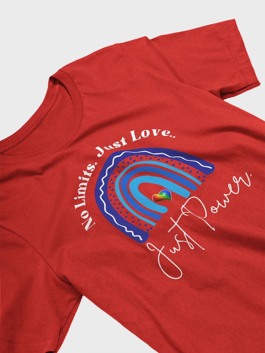 No Limits. Just Love. Just Power. Rainbow Bella T-shirt product image (4)