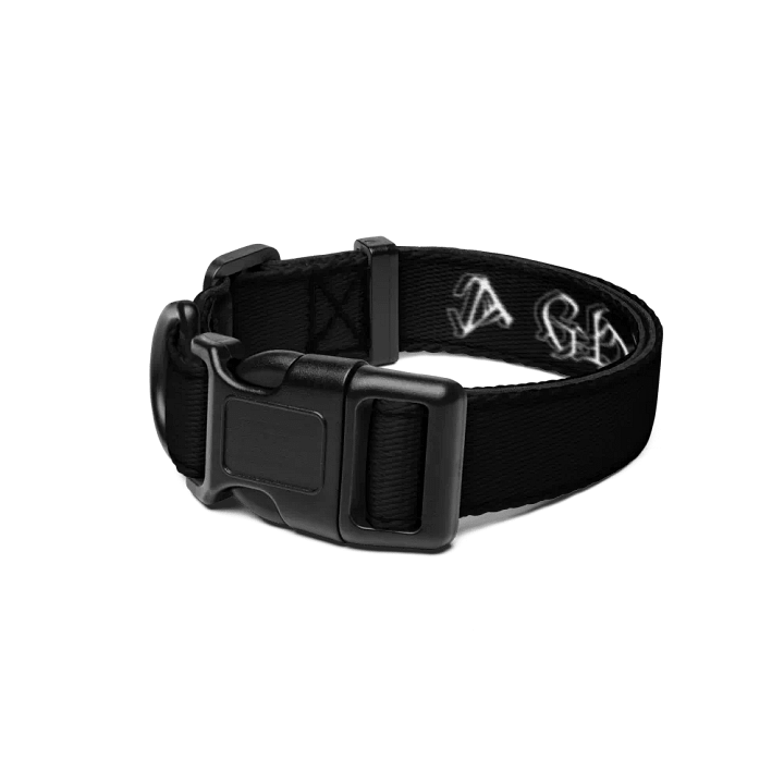 Pet Collar - Black- A Ghost product image (1)