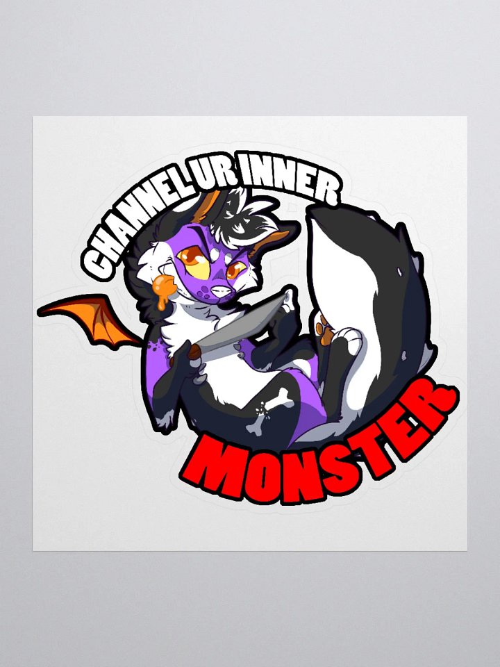 Channel Your Inner Monster Stickers product image (1)