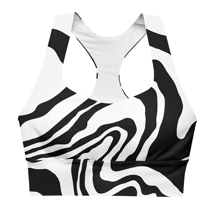 Psychedelic Topography All-Over Sports Bra product image (1)