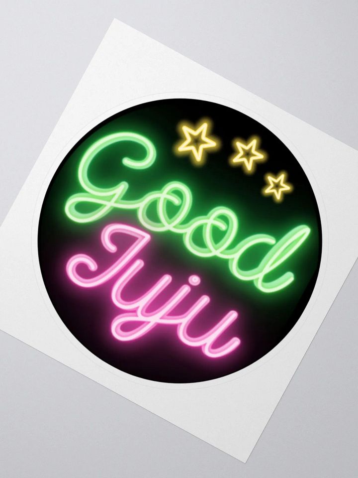Neon Good Juju Stickers product image (2)