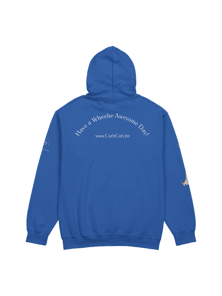Curb Cuts and Conversations (Queen's Quay, Toronto Design): Unisex Hoodie product image (2)
