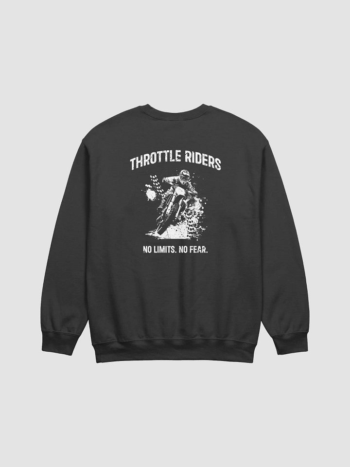 No Limits. No Fear - Sweatshirt (White Logo) product image (1)
