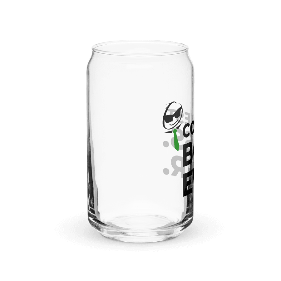 Can-Shaped Glass Tumbler – Coolest Boss Ever | Sleek, Trendy & Leadership-Approved product image (9)