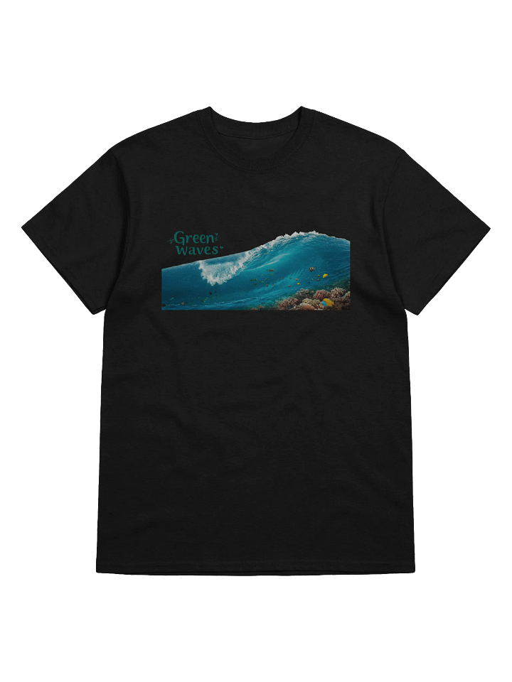 Green Wave Exploration T-Shirt product image (10)
