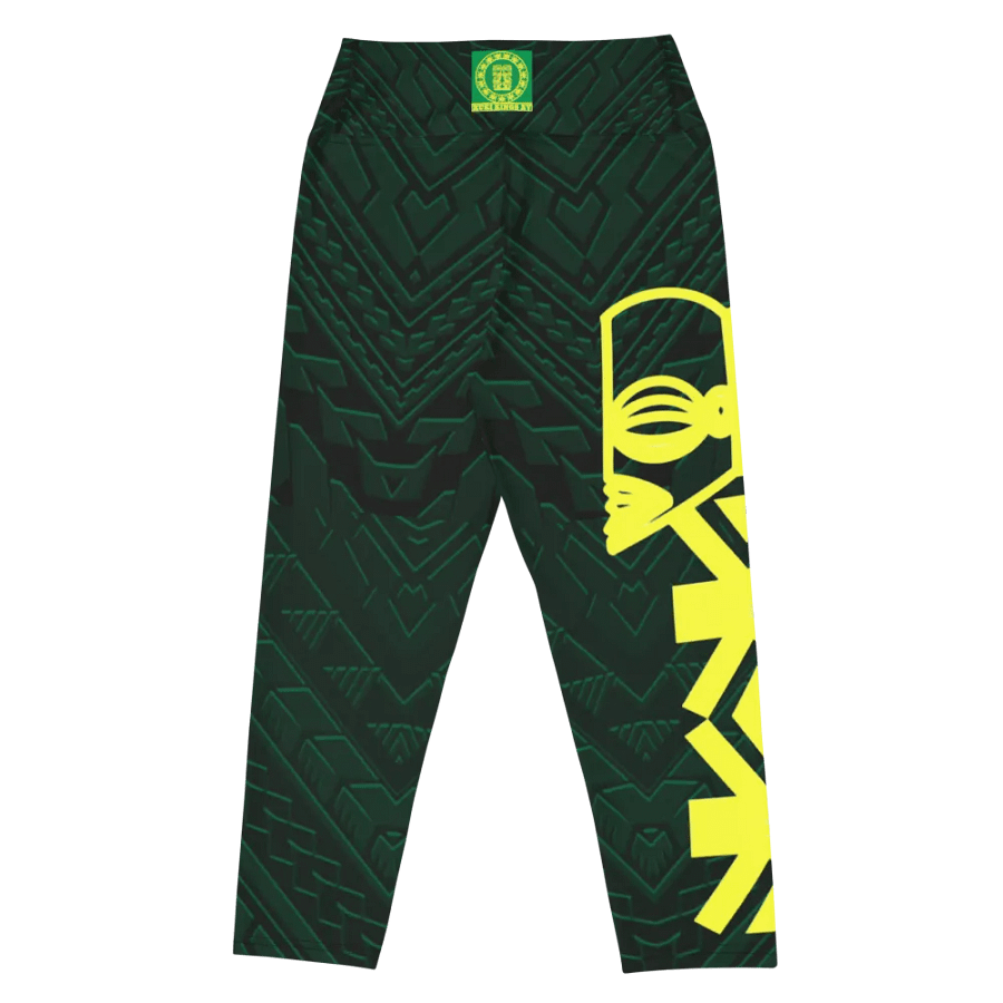 Tatau Korero Tiki Yoga Capri Leggings product image (7)