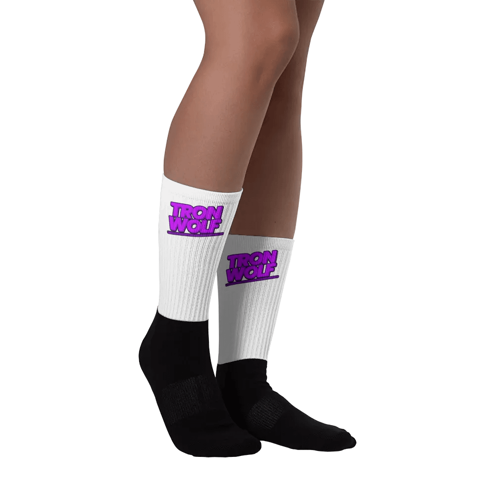 Funky TronWolf Socks! (JUST FOR THE FUNSIES) product image (4)