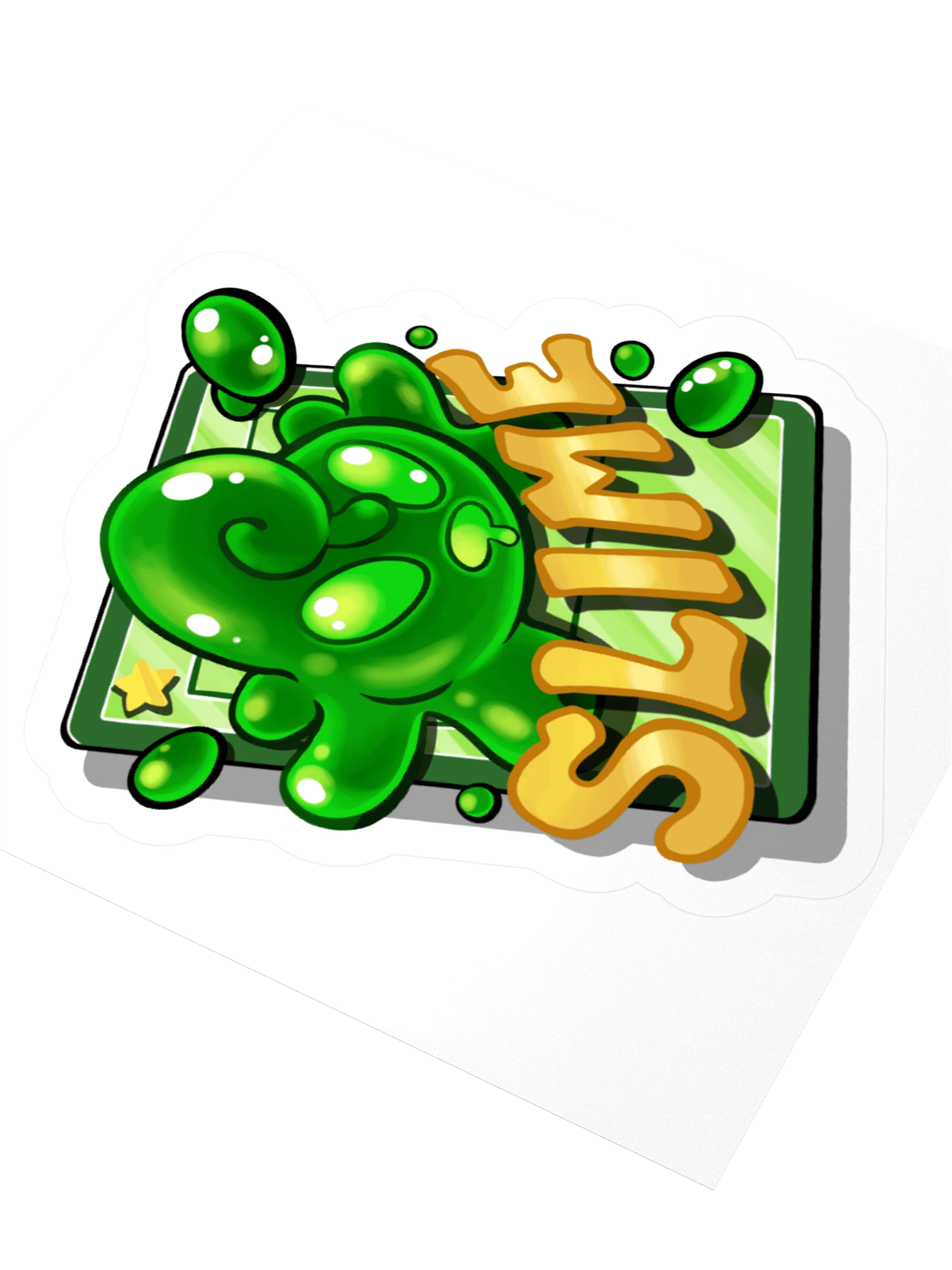 Monster Card Sticker : Slime product image (3)