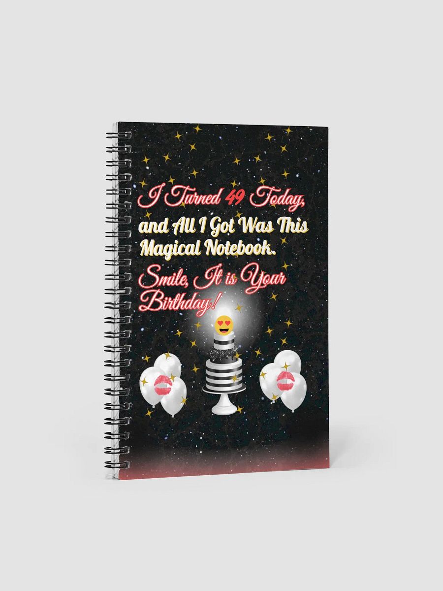 Cosmic Birthday Notebook product image (3)