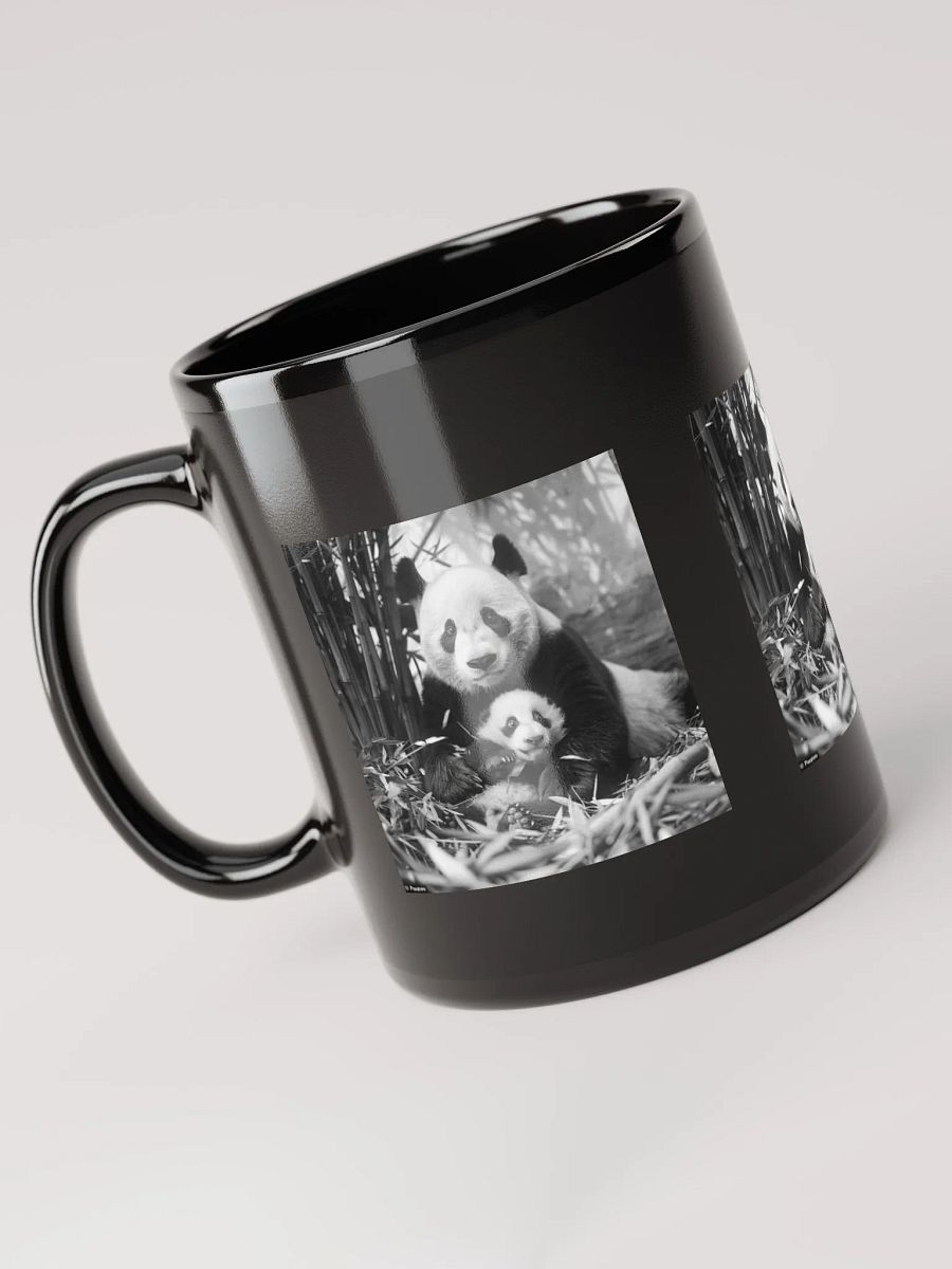 Panda Love Black Glossy Mug Set product image (6)