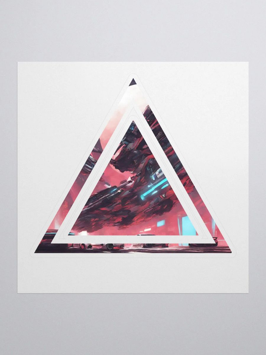 Drift Triangle Sticker product image (3)