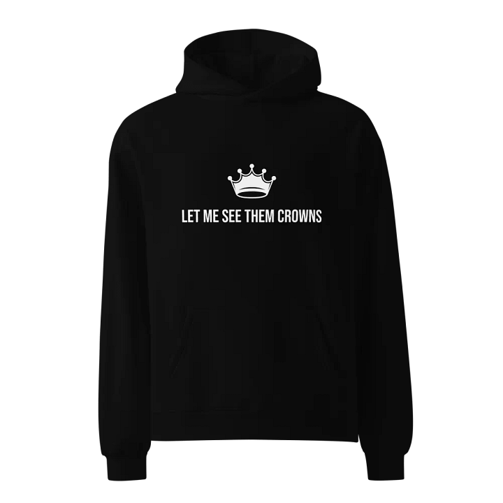 Crowned Cross Oversized Hoodie product image (1)
