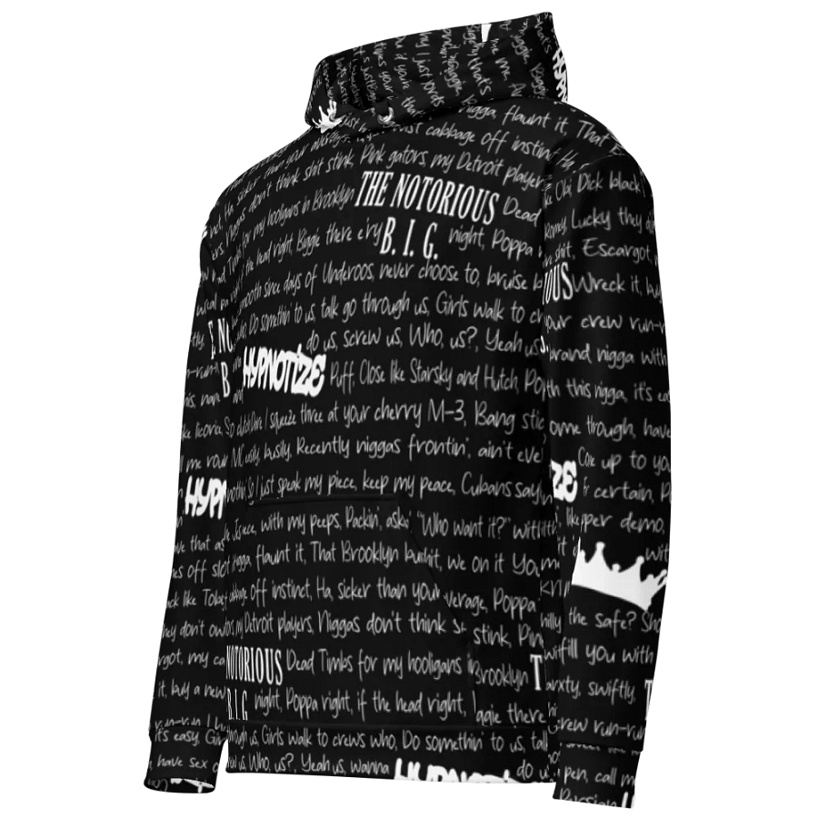 Hypnotize - The Notorious B.I.G. - BLACK - Unisex Hoodie product image (1)