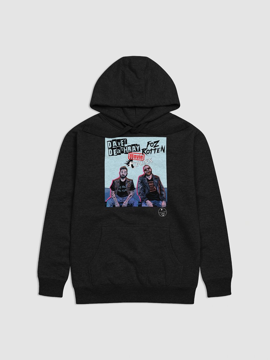 Movie Punx Hoodie White Logo product image (1)